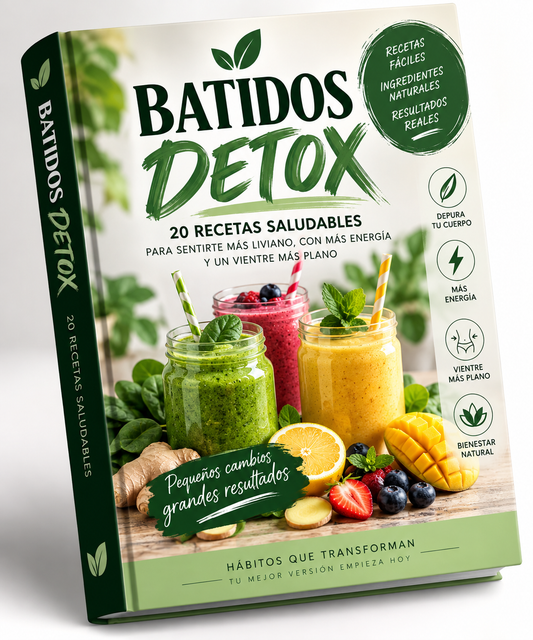 :  🥤 BATIDOS DETOX — 20 RECETAS